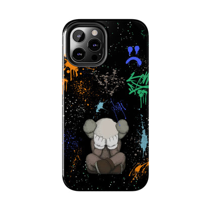 Kaws Graffiti Rugged Phone Case for iPhone and Samsung