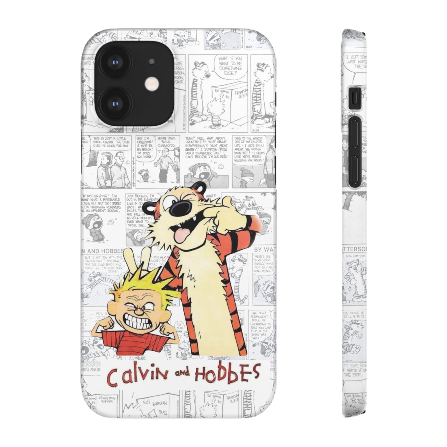 Calvin and Hobbes Comic Unique Case IPhone, Samsung, Google Pixel