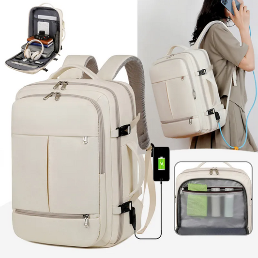 Large Capacity Backpack For Women and Men Multiple Pockets And Zippers Versatile Computer Bags Business Travel Backpack