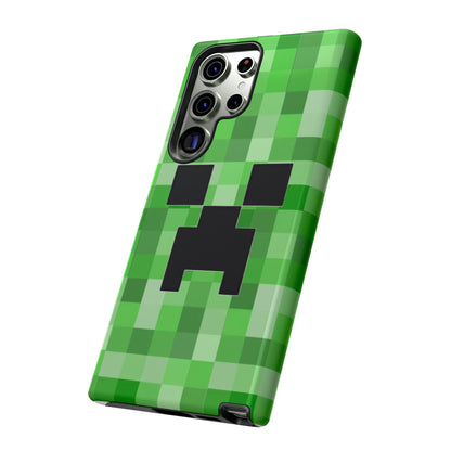 Creeper Minecraft Rugged Phone Case for IPhone, Samsung, Google