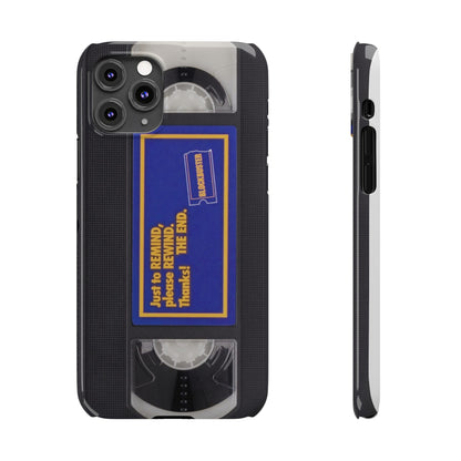 Vintage Original Blockbuster VHS Retro iPhone Case