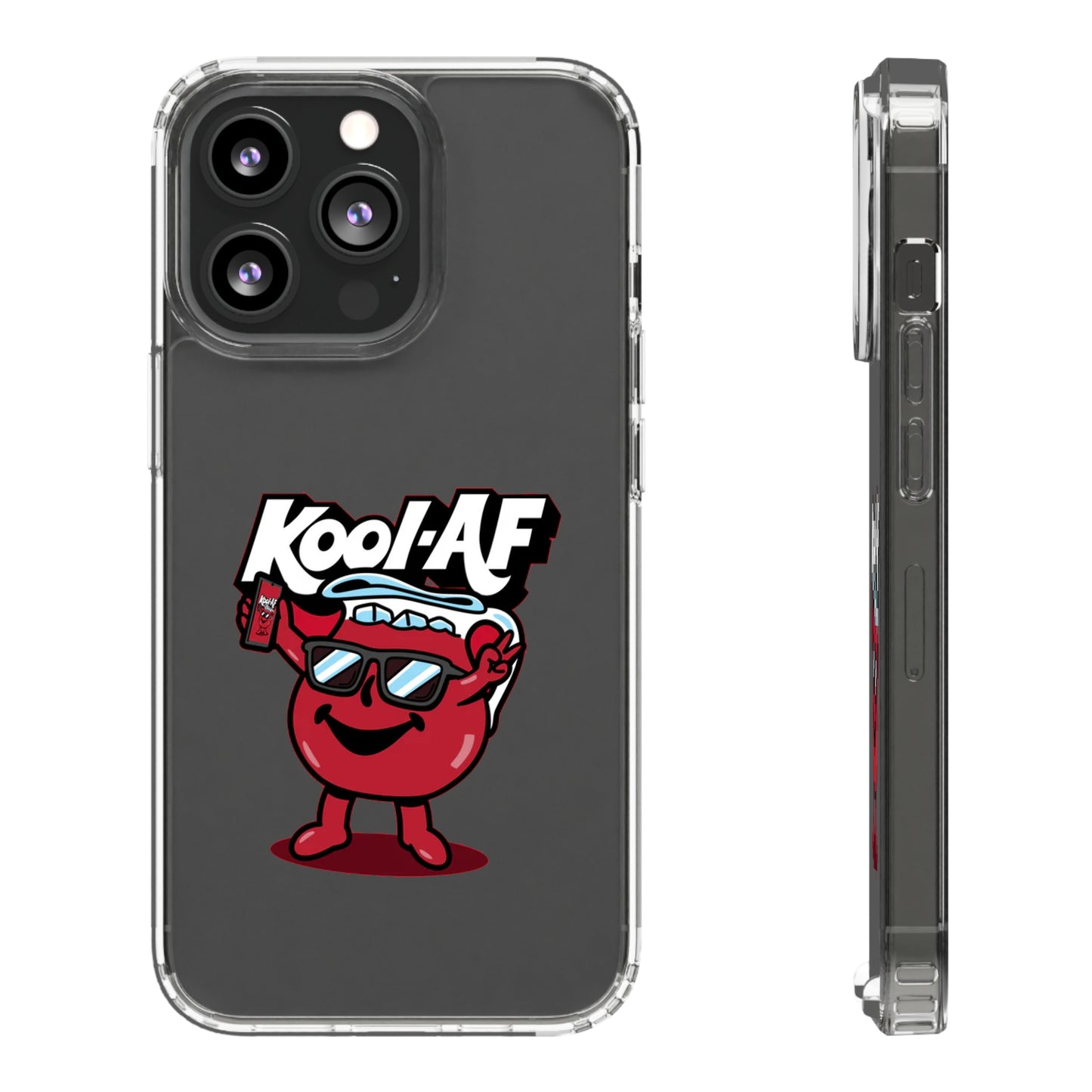 Kool-Aid Man Vintage Retro Clear Case for iPhone and Samsung