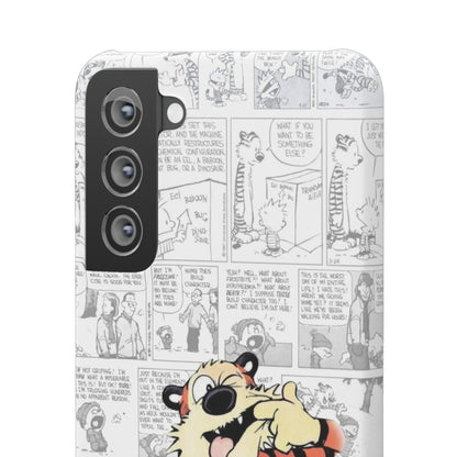 Calvin and Hobbes Comic Unique Case IPhone, Samsung, Google Pixel