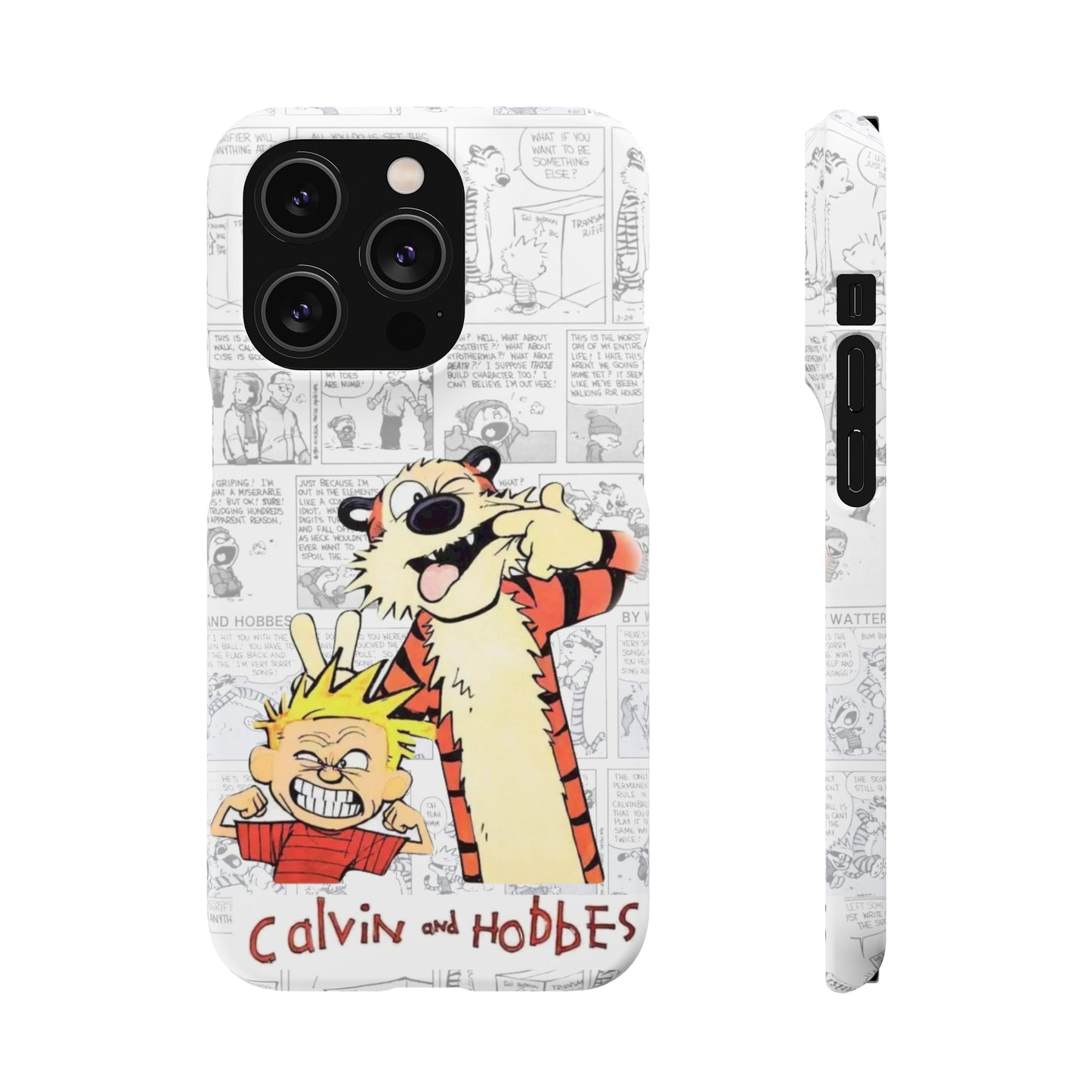 Calvin and Hobbes Comic Unique Case IPhone, Samsung, Google Pixel