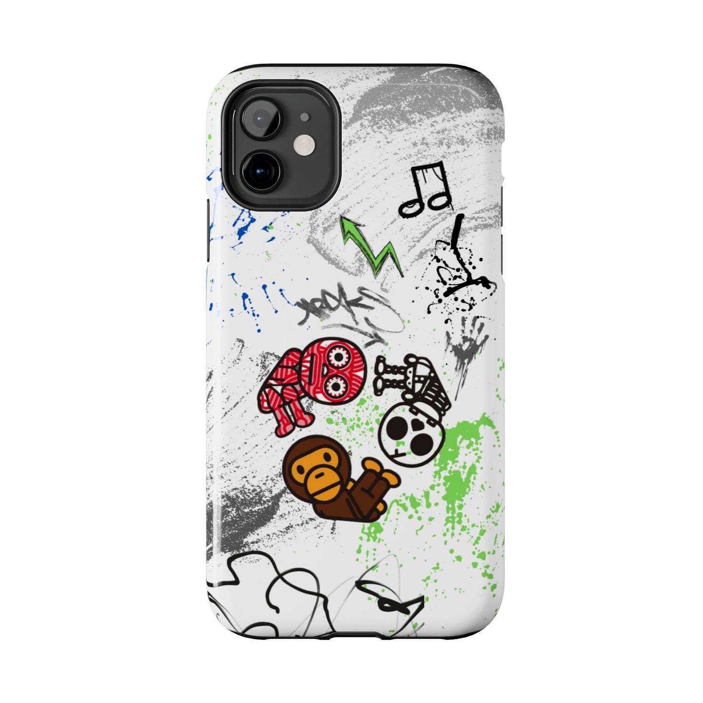 Graffiti Bape Style Phone Case for iPhone and Samsung