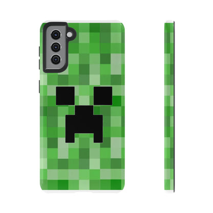 Creeper Minecraft Rugged Phone Case for IPhone, Samsung, Google