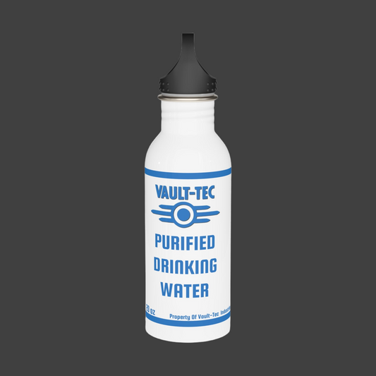 Fallout Vault Tec Stainless Steel Purified Water Bottle