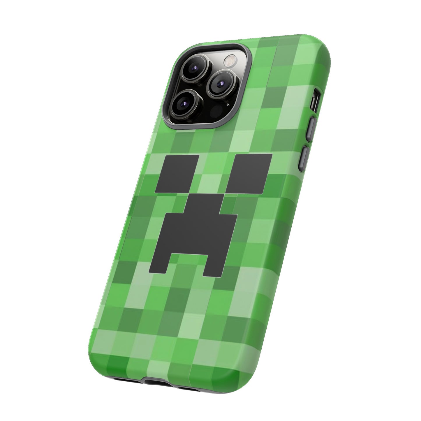 Creeper Minecraft Rugged Phone Case for IPhone, Samsung, Google