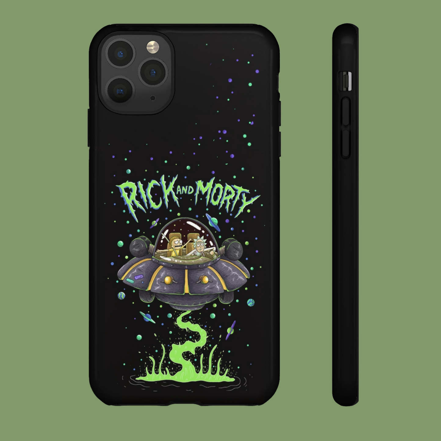 Rick And Morty Cell Phone Case for iPhone, Samsung Galaxy, Google Pixel