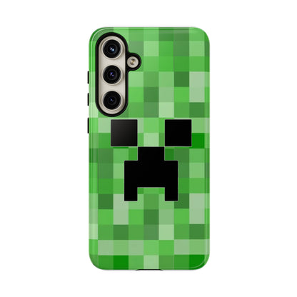 Creeper Minecraft Rugged Phone Case for IPhone, Samsung, Google