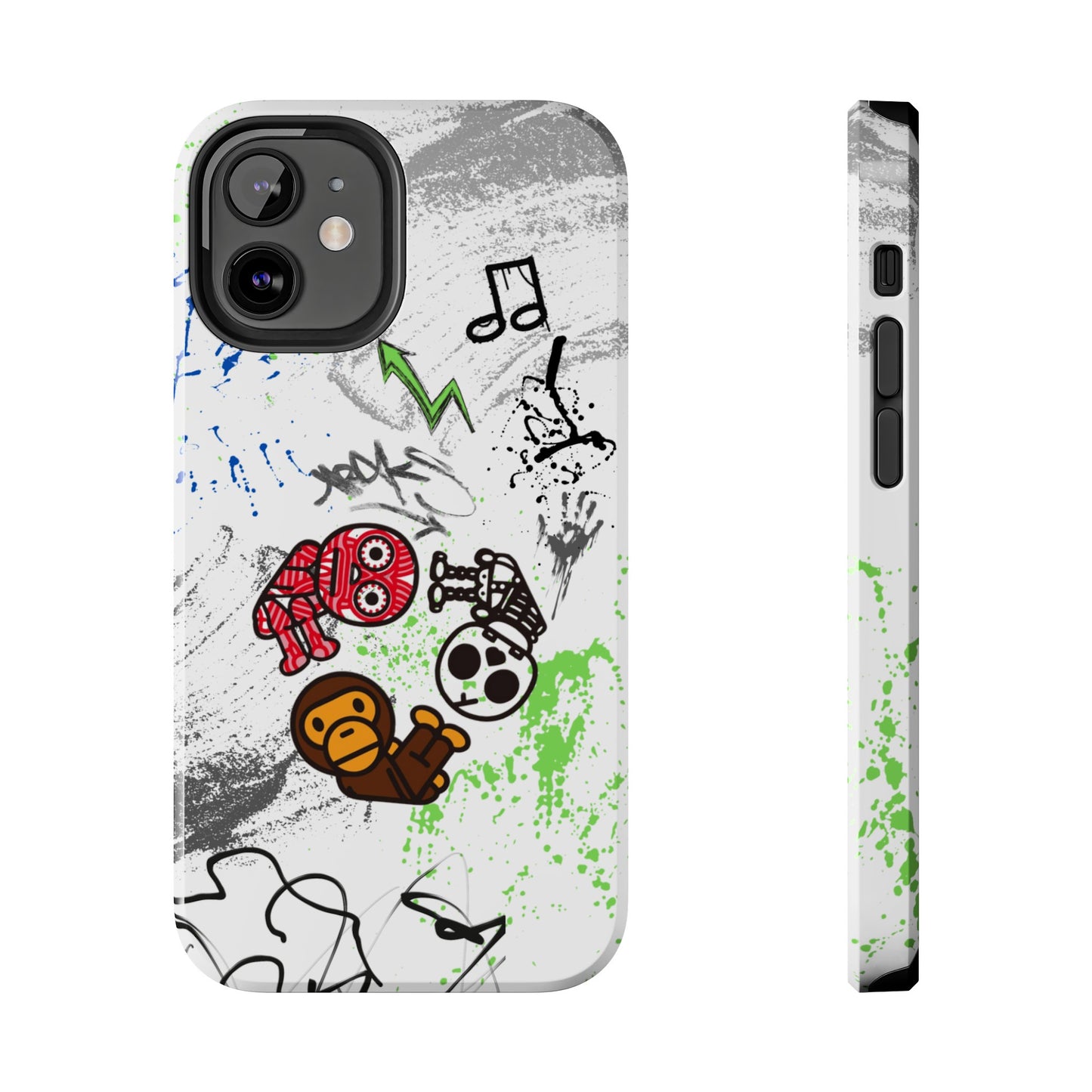 Graffiti Bape Style Phone Case for iPhone and Samsung