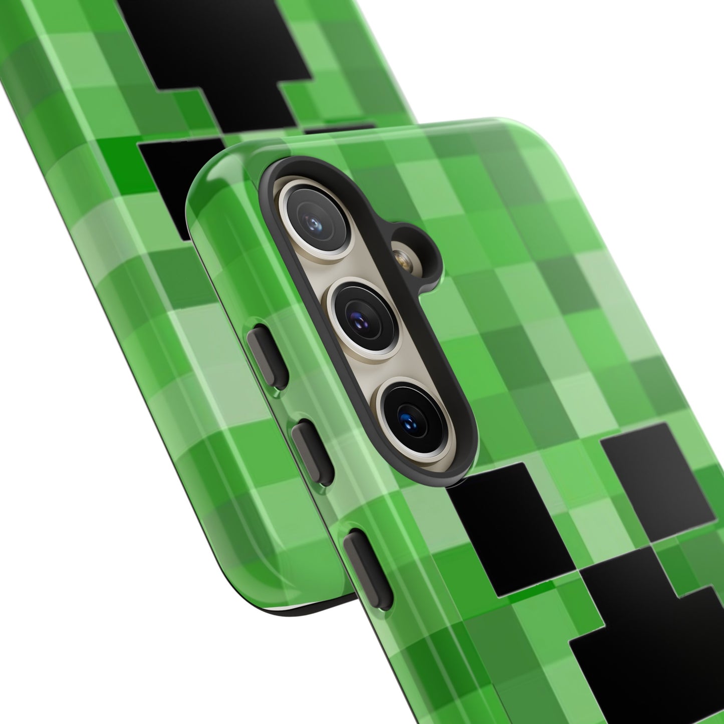 Creeper Minecraft Rugged Phone Case for IPhone, Samsung, Google