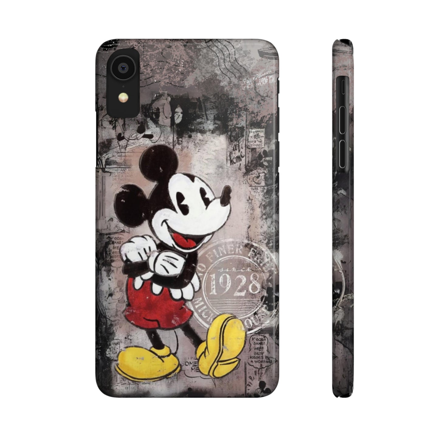 Vintage Style Mickey Slim iPhone Case