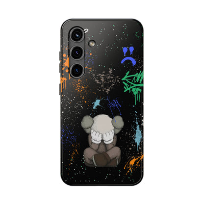 Kaws Graffiti Rugged Phone Case for iPhone and Samsung