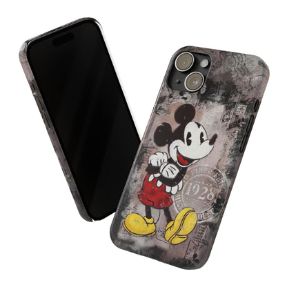 Vintage Style Mickey Slim iPhone Case