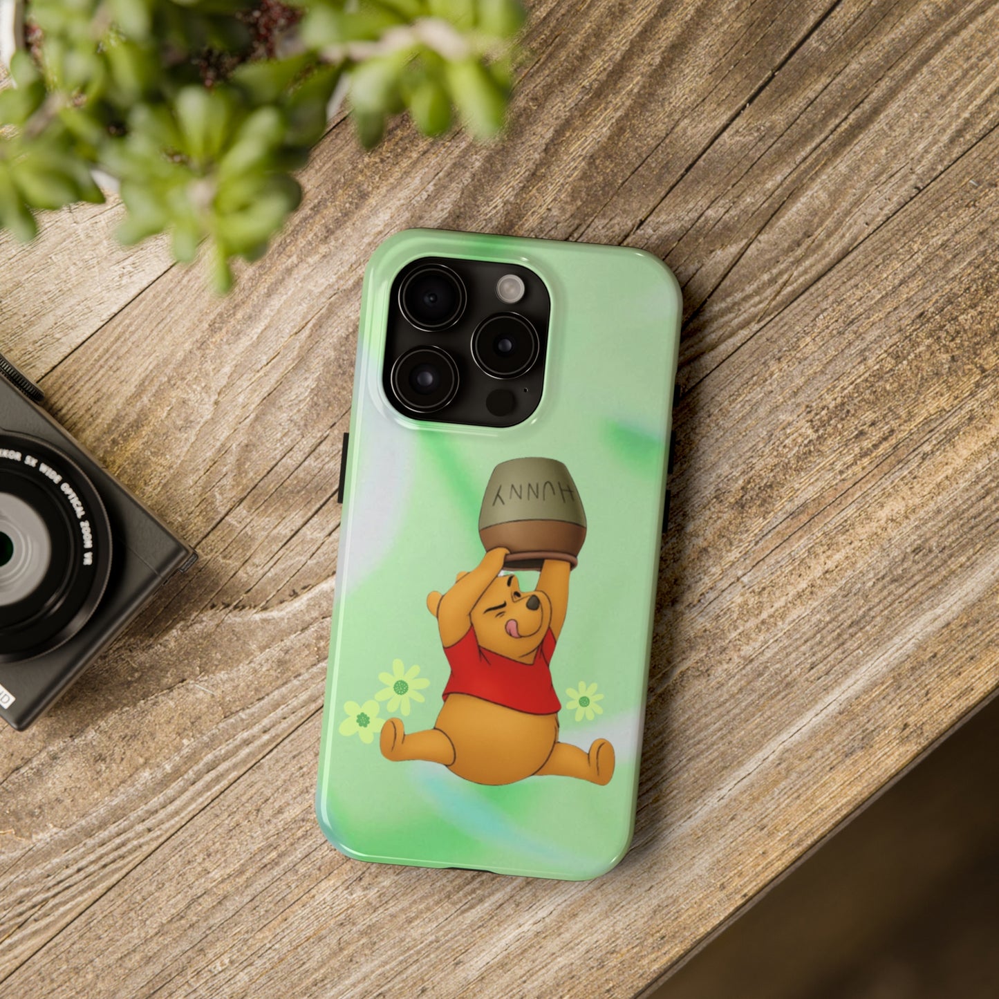 Winnie The Poo iPhone Case Double Layer Protection