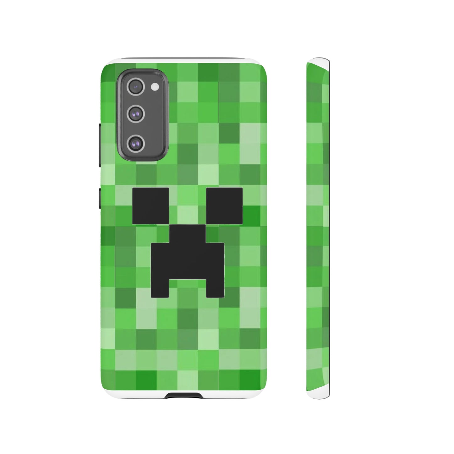 Creeper Minecraft Rugged Phone Case for IPhone, Samsung, Google