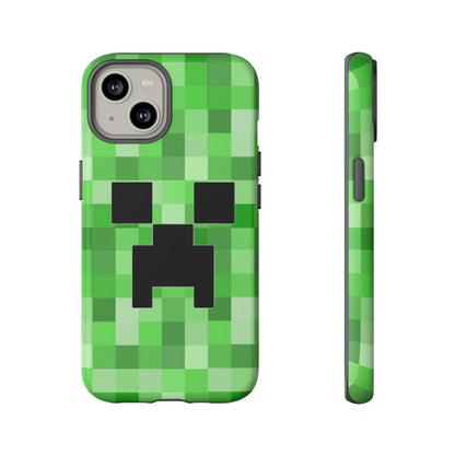 Creeper Minecraft Rugged Phone Case for IPhone, Samsung, Google