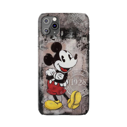 Vintage Style Mickey Slim iPhone Case