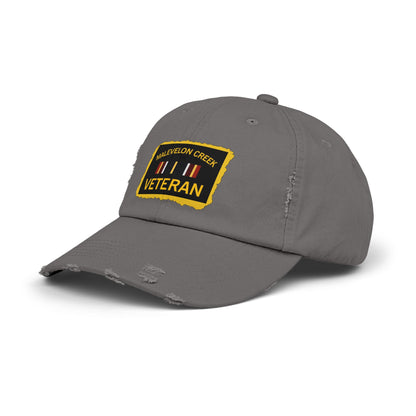 Helldivers 2 Malevelon Creek Veteran Unisex Hat Distressed Cap Gamer Merch