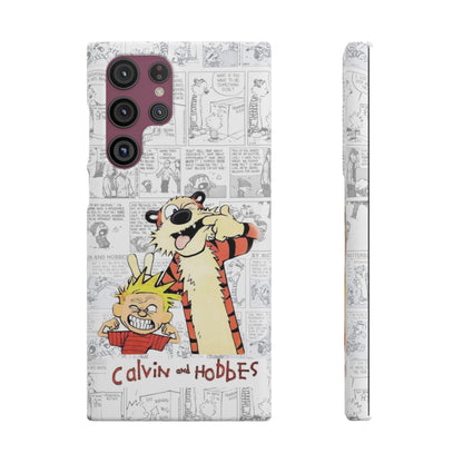 Calvin and Hobbes Comic Unique Case IPhone, Samsung, Google Pixel