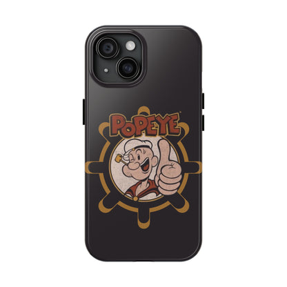 Vintage Popeye The Sailor iPhone Rugged Case