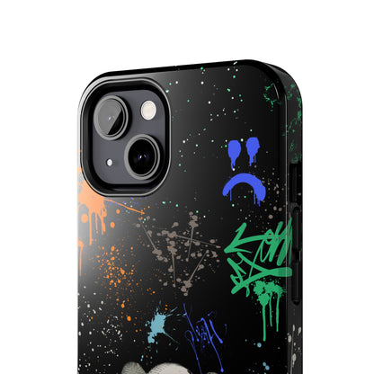 Kaws Graffiti Rugged Phone Case for iPhone and Samsung