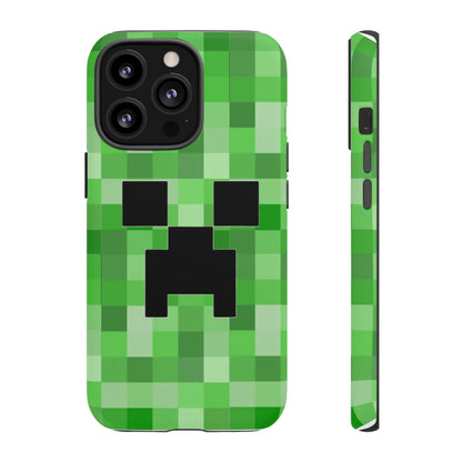 Creeper Minecraft Rugged Phone Case for IPhone, Samsung, Google