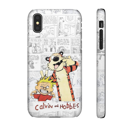 Calvin and Hobbes Comic Unique Case IPhone, Samsung, Google Pixel