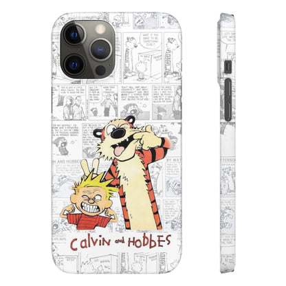 Calvin and Hobbes Comic Unique Case IPhone, Samsung, Google Pixel