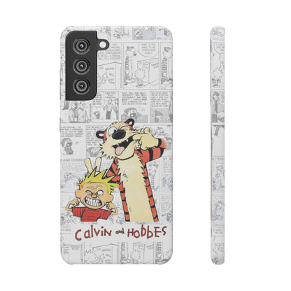 Calvin and Hobbes Comic Unique Case IPhone, Samsung, Google Pixel