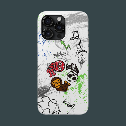 Graffiti Bape Style Phone Case for iPhone and Samsung