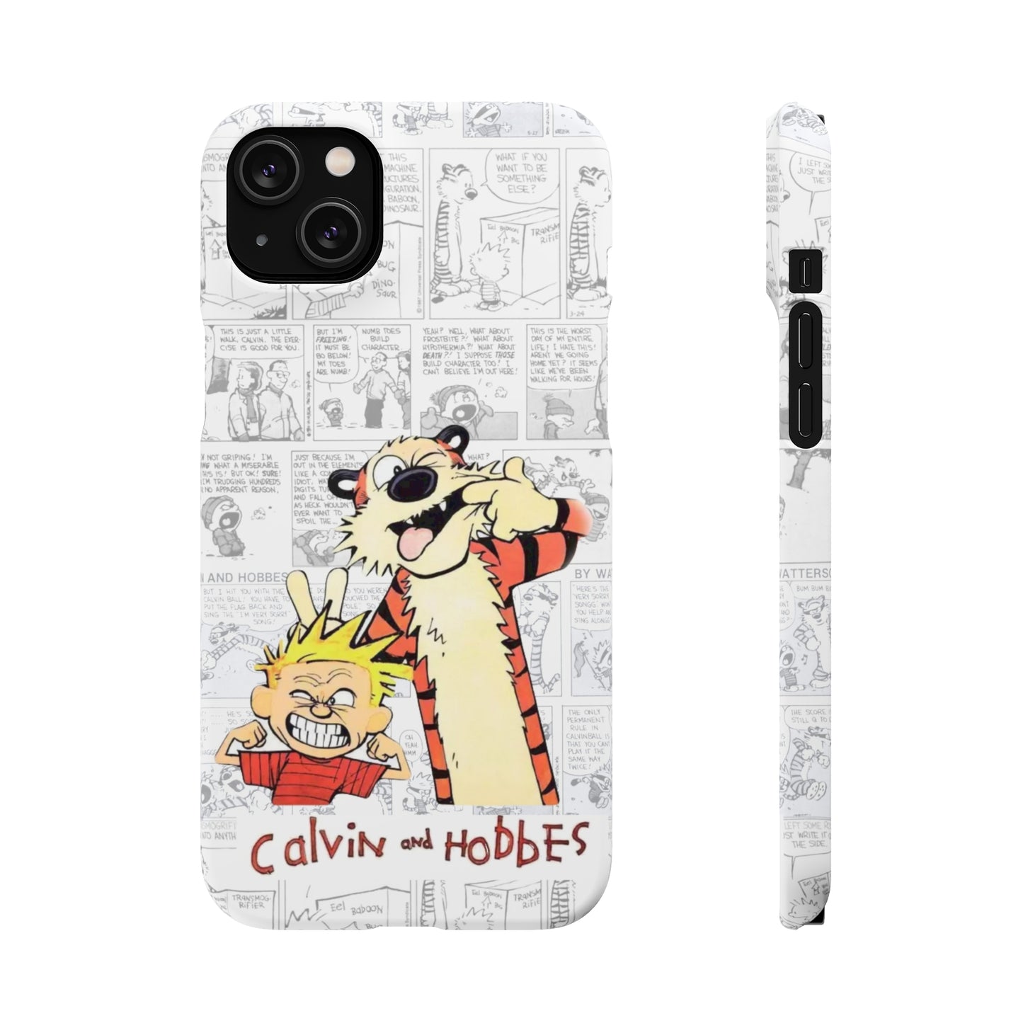 Calvin and Hobbes Comic Unique Case IPhone, Samsung, Google Pixel