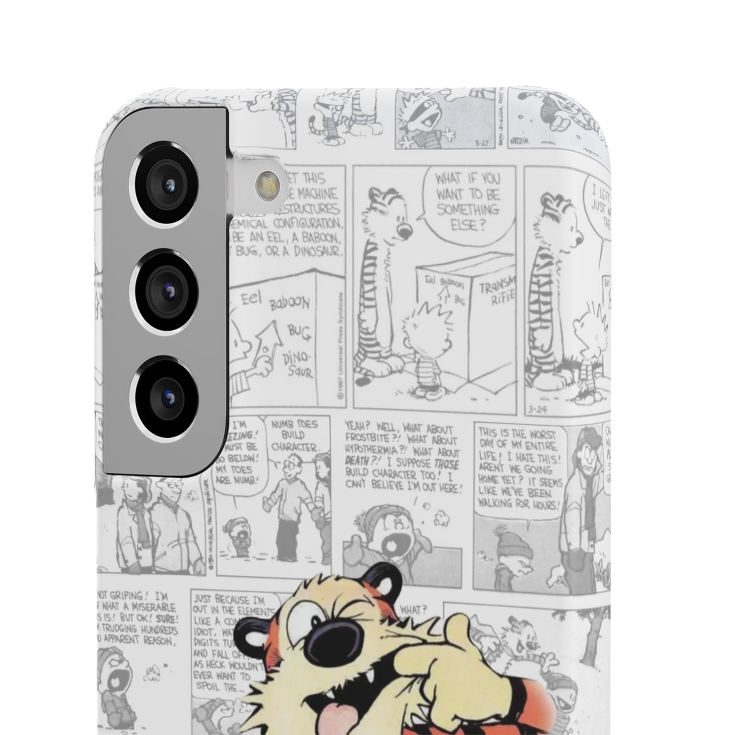 Calvin and Hobbes Comic Unique Case IPhone, Samsung, Google Pixel