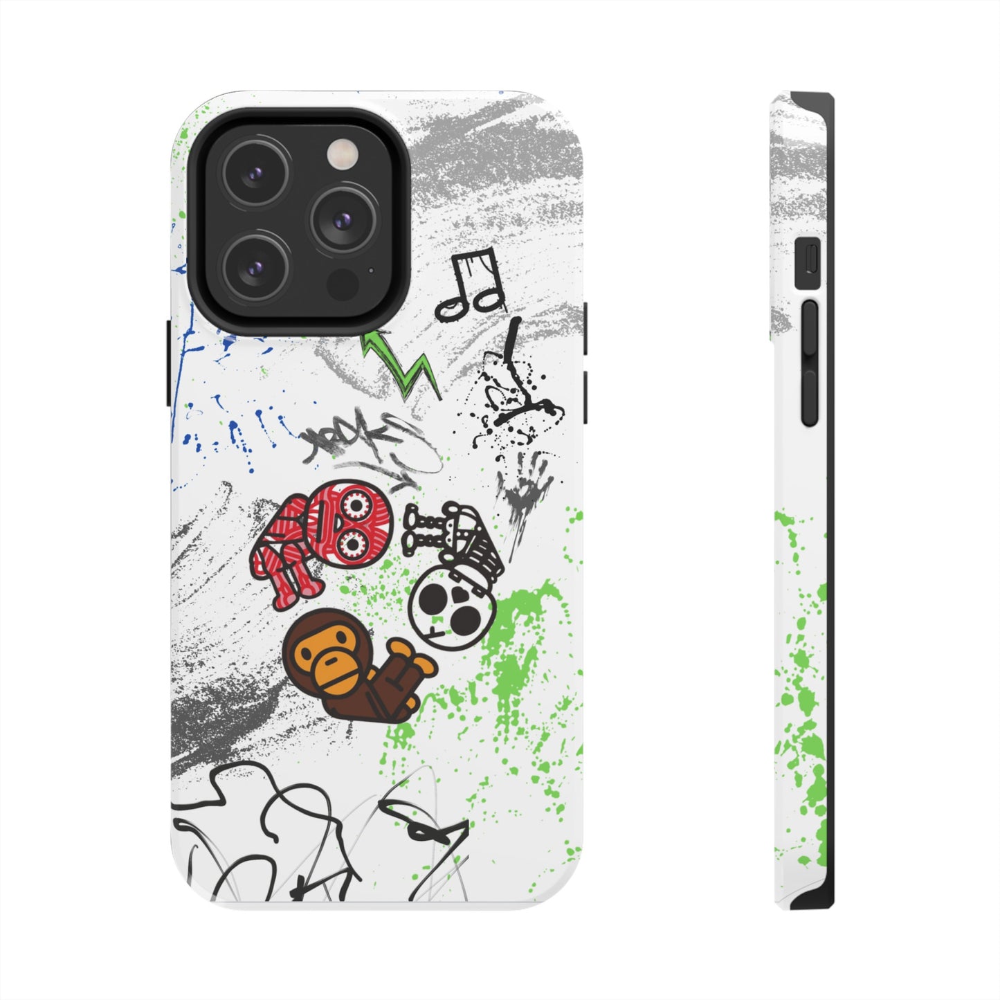 Graffiti Bape Style Phone Case for iPhone and Samsung