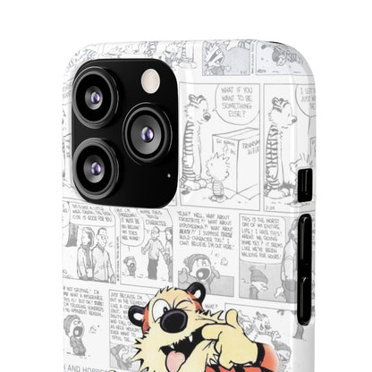 Calvin and Hobbes Comic Unique Case IPhone, Samsung, Google Pixel