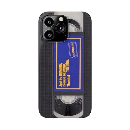 Vintage Original Blockbuster VHS Retro iPhone Case