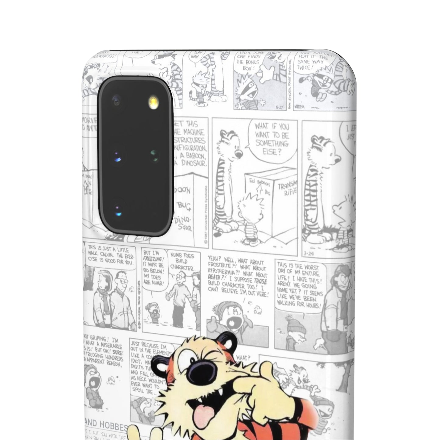 Calvin and Hobbes Comic Unique Case IPhone, Samsung, Google Pixel