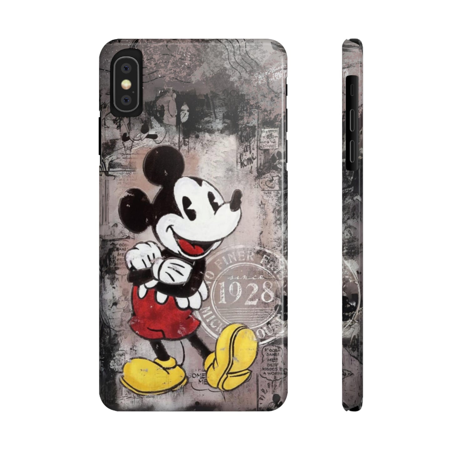 Vintage Style Mickey Slim iPhone Case