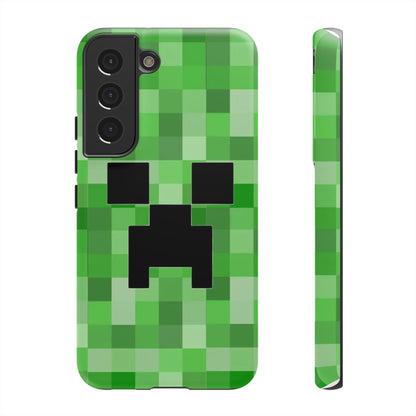 Creeper Minecraft Rugged Phone Case for IPhone, Samsung, Google