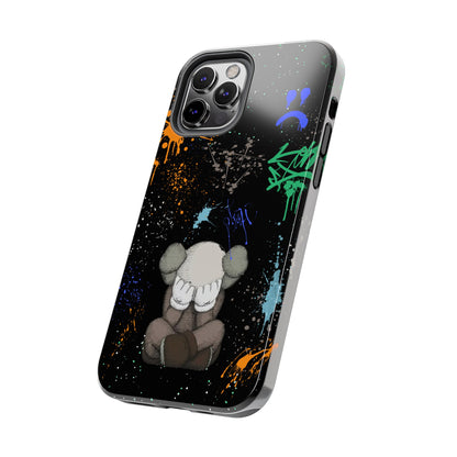 Kaws Graffiti Rugged Phone Case for iPhone and Samsung