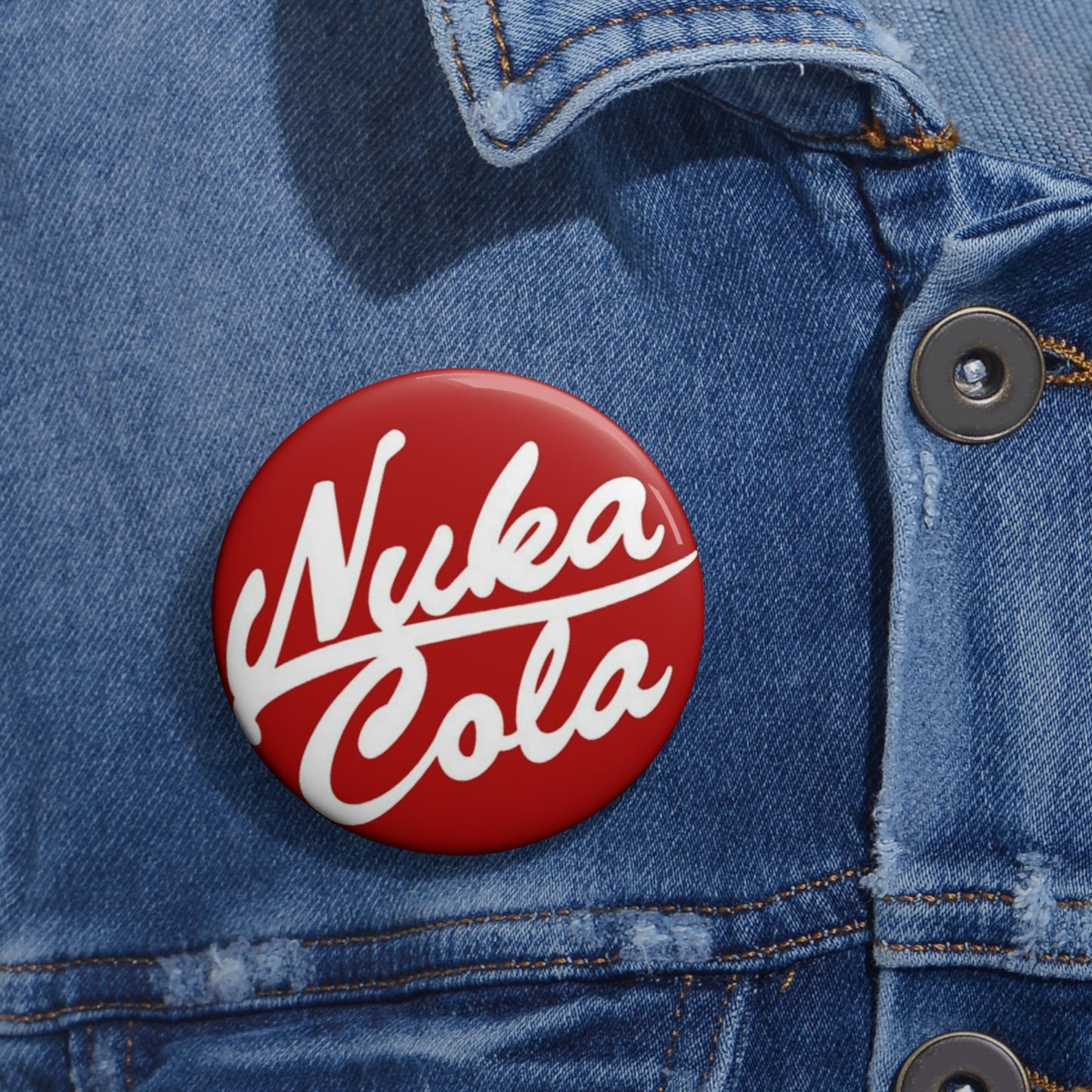 Fallout Nuka Cola Pin Button