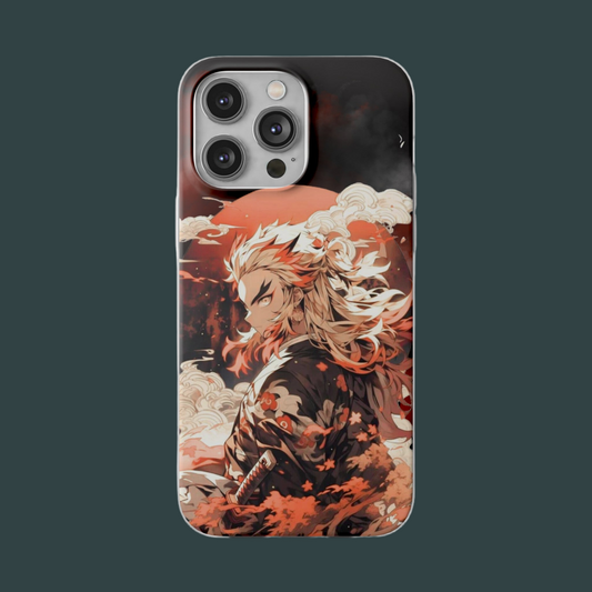 Demon Slayer Rengoku Anime Phone Case iPhone, Samsung Galaxy