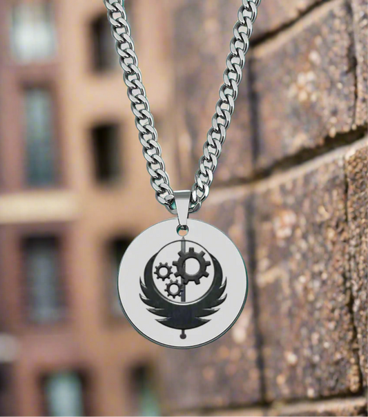 Fallout Brotherhood of Steel Pendant Necklace