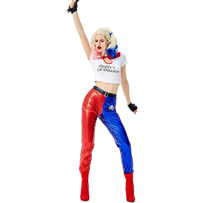 Suicide Squad Harley Quinn Costume for Cosplay, Halloween, Party, Comic Con, and more