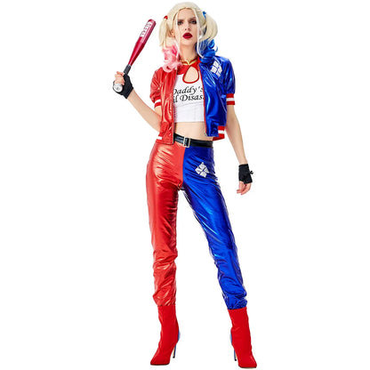 Suicide Squad Harley Quinn Costume for Cosplay, Halloween, Party, Comic Con, and more