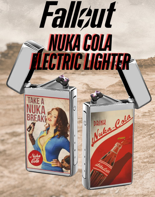 Nuka Cola Fallout Vintage Style Rechargeable Electric Lighter