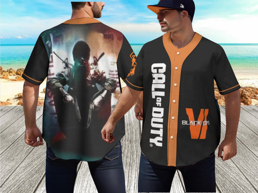 Call of Duty Black Ops 6 Limited Edition Short Sleeve Baseball Jersey